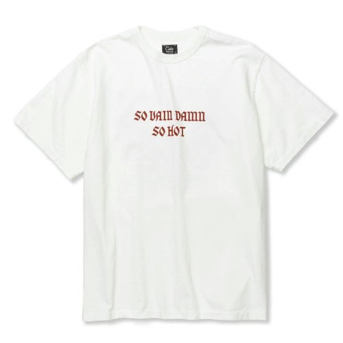 他の写真1: 【30%OFF】CALEE/BINDER NECK WING LOGO VINTAGE TEE ＜NATURALLY PAINT DESIGN＞（WHITE）［プリントT-24春夏］