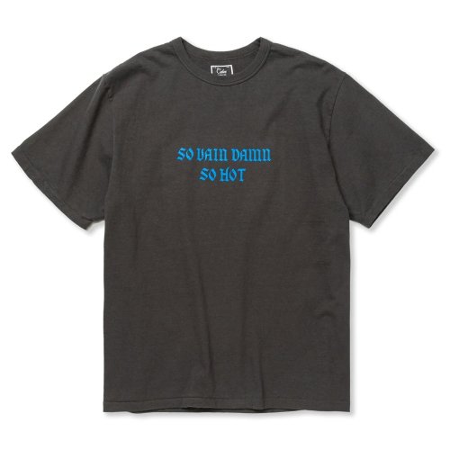 他の写真1: 【30%OFF】CALEE/BINDER NECK WING LOGO VINTAGE TEE ＜NATURALLY PAINT DESIGN＞（CHARCOAL）［プリントT-24春夏］