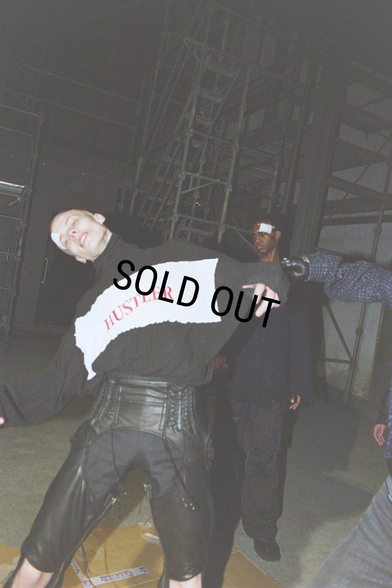 画像3: 【30%OFF】DAIRIKU/"HUSTLER" Tartle Neck Tee（Black）［タートルネック長袖T-24秋冬］ (3)