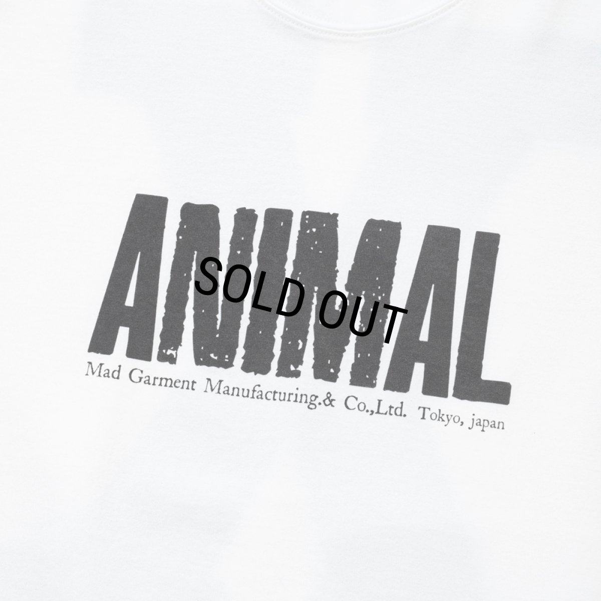 画像4: 【40%OFF】RATS/ANIMAL X TEE（WHITE）［プリントT-24春夏］ (4)