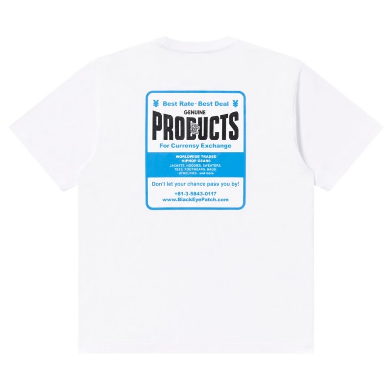 画像2: BlackEyePatch/GENUINE PRODUCTS SIGN TEE（WHITE）