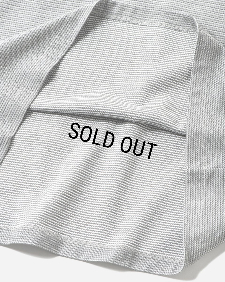 画像4: TIGHTBOOTH/HONEYCOMB BORDER T-SHIRT（Grey）［ハニカムボーダーT-24夏］ (4)