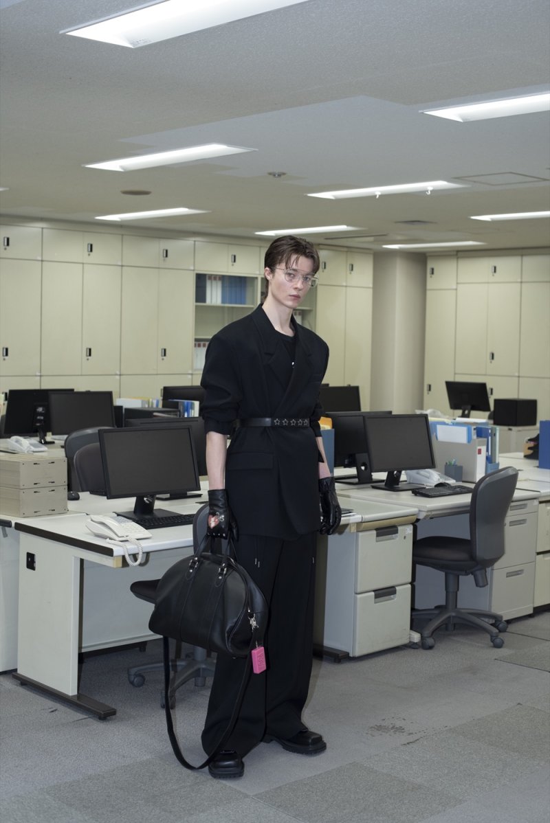 画像2: DAIRIKU/Leather Boston Bag with Soup Acce（Black）［レザーボストンバッグ-24秋冬］