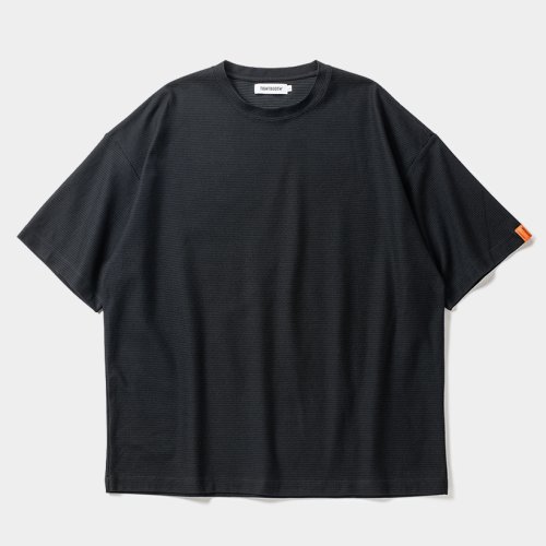他の写真1: 【30%OFF】TIGHTBOOTH/HONEYCOMB BORDER T-SHIRT（Black）［ハニカムボーダーT-24夏］