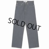 DAIRIKU/Rigid "Straight" Denim Pants（Indigo）［ストレートデニムパンツ-24秋冬］