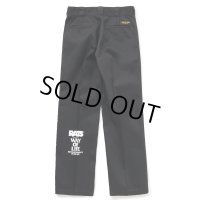 RATS/T/C WORK PANTS PRINT（BLACK）［T/Cワークパンツ-24春夏］