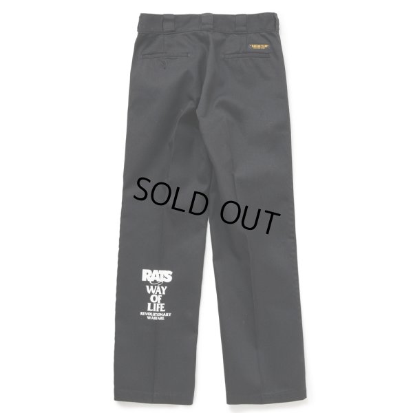 画像1: RATS/T/C WORK PANTS PRINT（BLACK）［T/Cワークパンツ-24春夏］