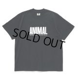 RATS/ANIMAL X TEE（BLACK）［プリントT-24春夏］