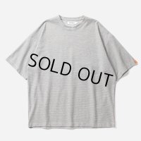 TIGHTBOOTH/HONEYCOMB BORDER T-SHIRT（Grey）［ハニカムボーダーT-24夏］