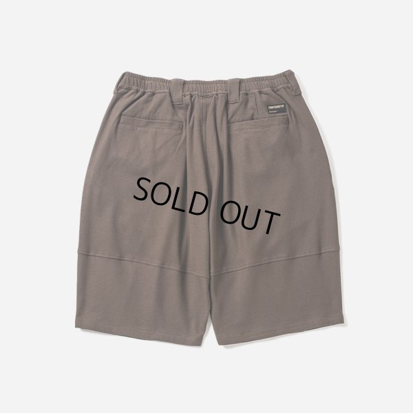 画像2: TIGHTBOOTH/HONEYCOMB BORDER BIG SHORTS（Brown）［ハニカムボーダービッグショーツ-24夏］