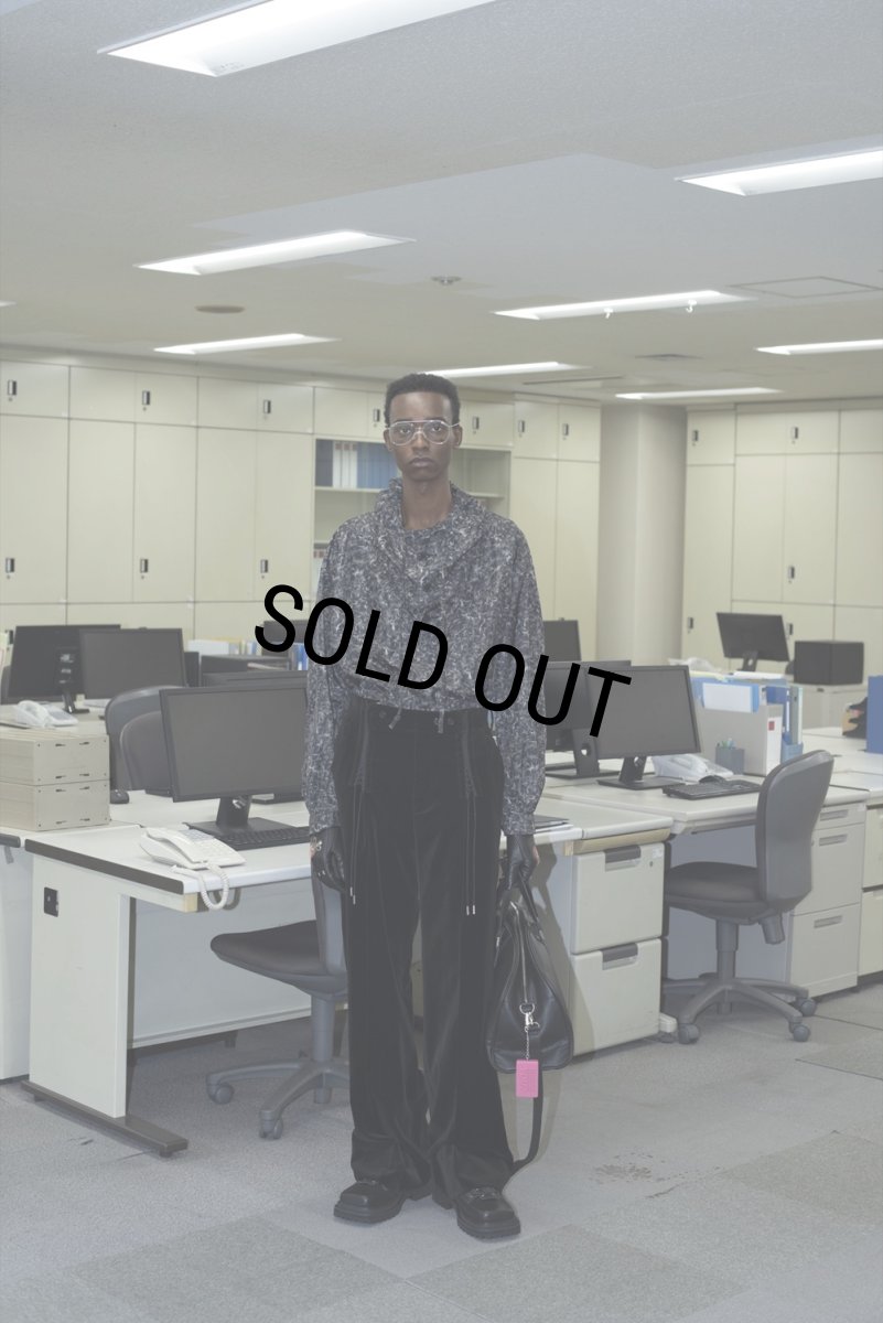 画像4: 【30%OFF】DAIRIKU/"O'Halloran" Square Toe Fireman Boots（Black＆Suede Black）［スクエアトゥファイヤーマンブーツ-24秋冬］ (4)