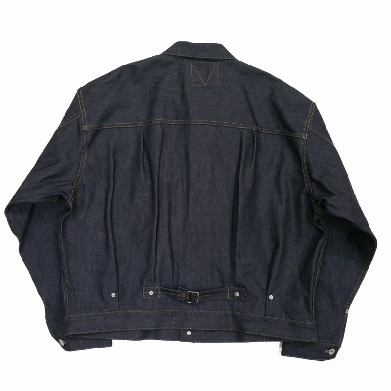 画像2: DAIRIKU/"Rigid" 2PKT Denim Jacket（Indigo）［リジッド2ポケットデニムJKT-25秋冬］
