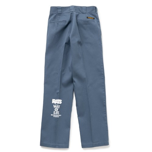 他の写真2: 【30%OFF】RATS/T/C WORK PANTS PRINT（BLUE）［T/Cワークパンツ-24春夏］