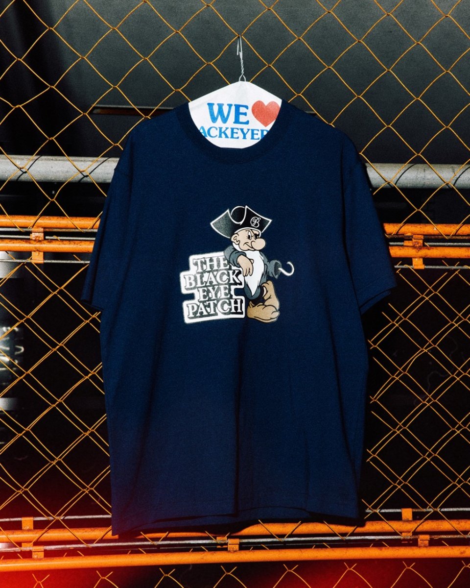 画像2: BlackEyePatch/OG PIRATE TEE（NAVY） (2)