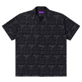 BlackEyePatch/PRIORITY LABEL S/S RAYON SHIRT（BLACK）