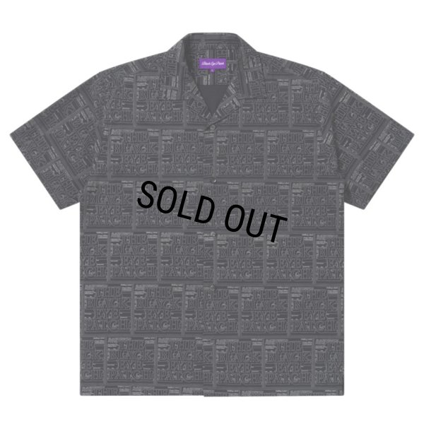 画像1: BlackEyePatch/PRIORITY LABEL S/S RAYON SHIRT（BLACK）