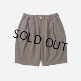 TIGHTBOOTH/HONEYCOMB BORDER BIG SHORTS（Brown）［ハニカムボーダービッグショーツ-24夏］