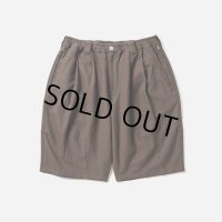TIGHTBOOTH/HONEYCOMB BORDER BIG SHORTS（Brown）［ハニカムボーダービッグショーツ-24夏］