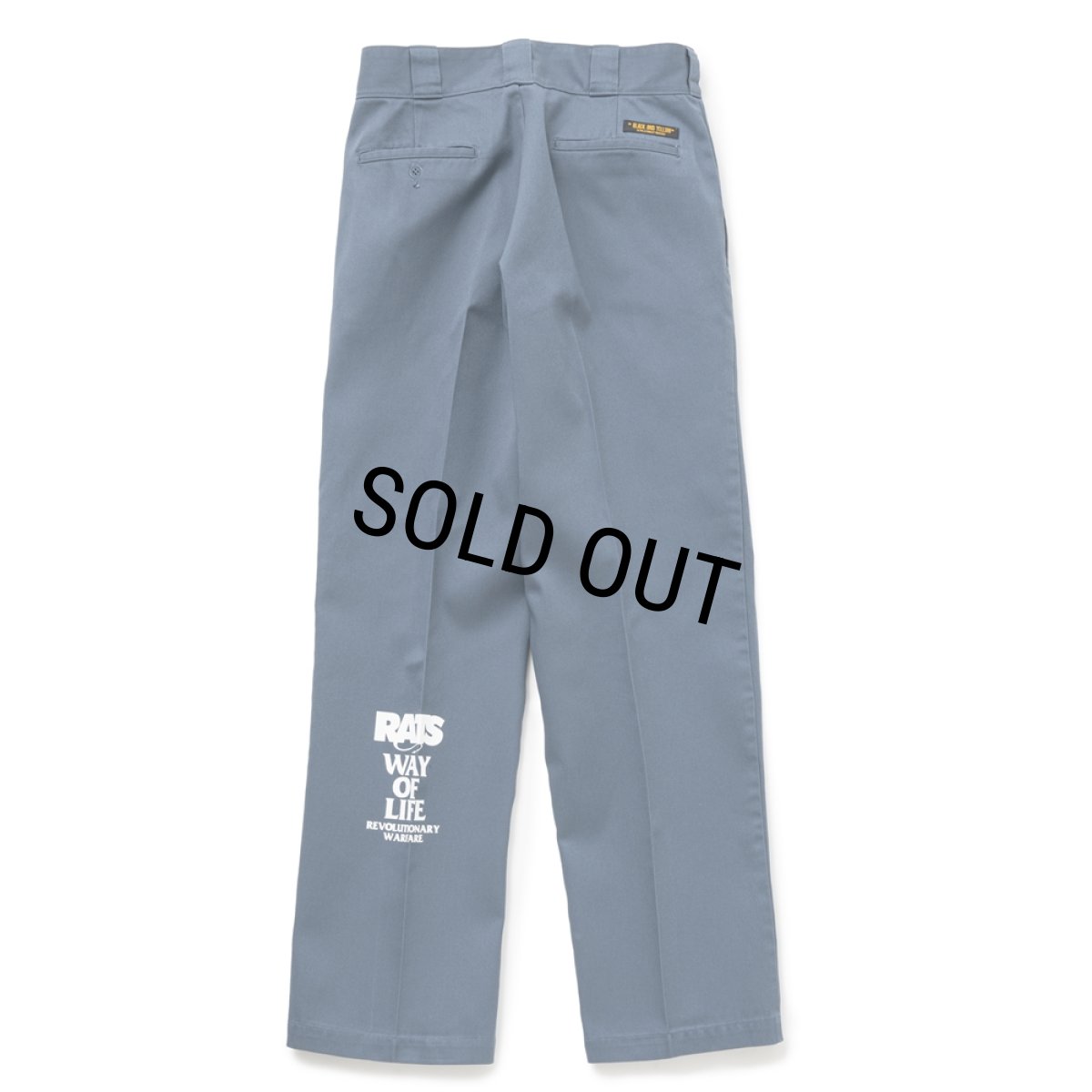 画像1: 【30%OFF】RATS/T/C WORK PANTS PRINT（BLUE）［T/Cワークパンツ-24春夏］ (1)