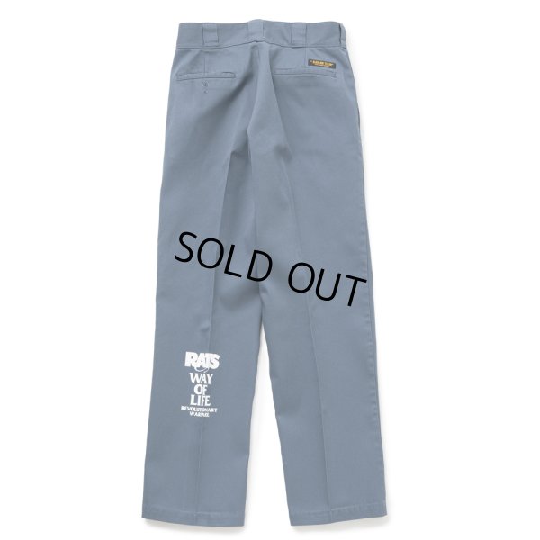 画像1: 【30%OFF】RATS/T/C WORK PANTS PRINT（BLUE）［T/Cワークパンツ-24春夏］