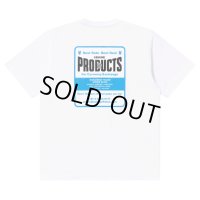 BlackEyePatch/GENUINE PRODUCTS SIGN TEE（WHITE）
