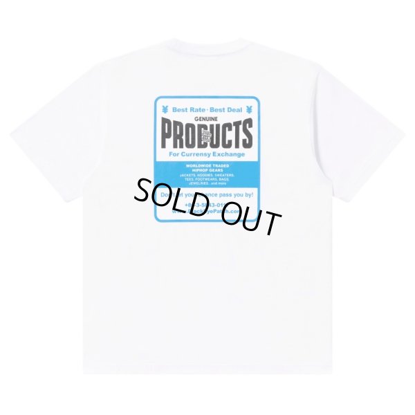 画像1: BlackEyePatch/GENUINE PRODUCTS SIGN TEE（WHITE）