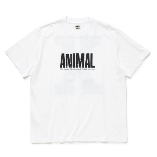 他の写真1: 【30%OFF】RATS/ANIMAL X TEE（WHITE）［プリントT-24春夏］