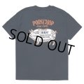 PORKCHOP/PORK BACK TEE（NAVY）［プリントT-24春夏］