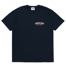 画像2: PORKCHOP/PORK BACK TEE（NAVY）［プリントT-24春夏］ (2)