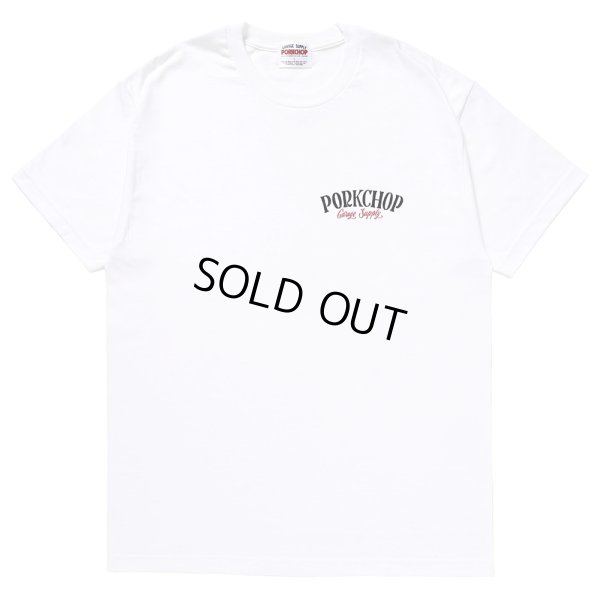 画像2: PORKCHOP/PORK BACK TEE（WHITE）［プリントT-24春夏］