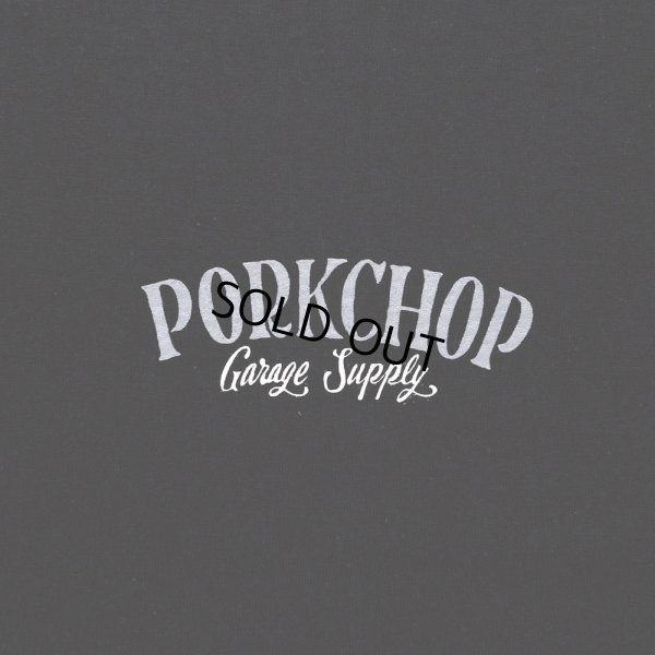 画像3: PORKCHOP/PORK BACK TEE（BLACK）［プリントT-24春夏］