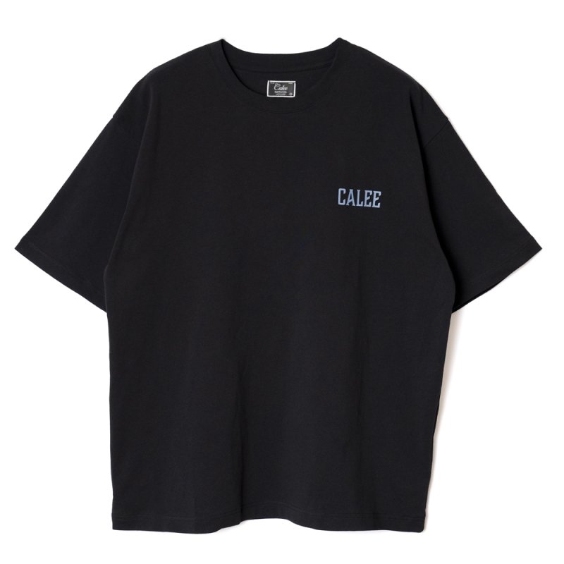 画像1: CALEE/× HIGH FIVE FACTORY CAL RETRO GIRL BANDANNA TEE（BLACK）［プリントT-24春夏］