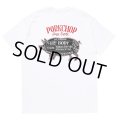 PORKCHOP/PORK BACK TEE（WHITE）［プリントT-24春夏］