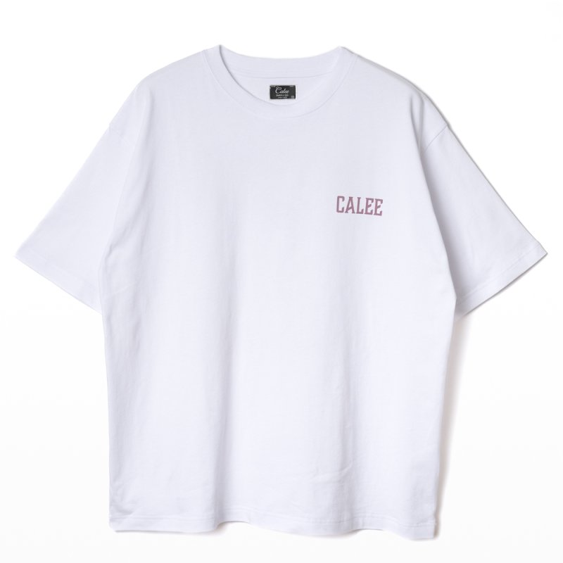 画像1: CALEE/× HIGH FIVE FACTORY CAL RETRO GIRL BANDANNA TEE（WHITE）［プリントT-24春夏］