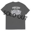 PORKCHOP/PORK BACK TEE（BLACK）［プリントT-24春夏］
