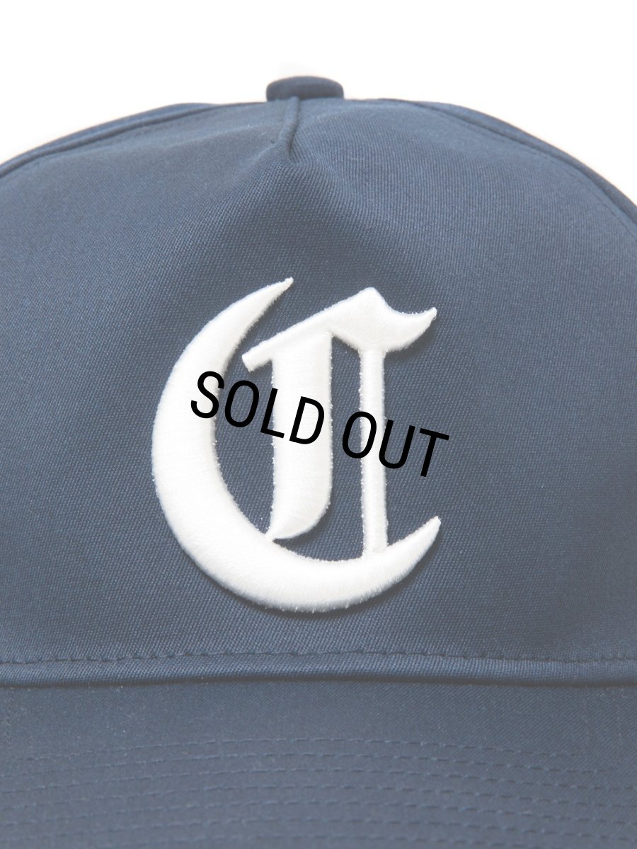 画像4: COOTIE PRODUCTIONS/T/C Twill 5 Panel Cap（Navy）［T/Cツイル5パネルキャップ-24秋冬］ (4)