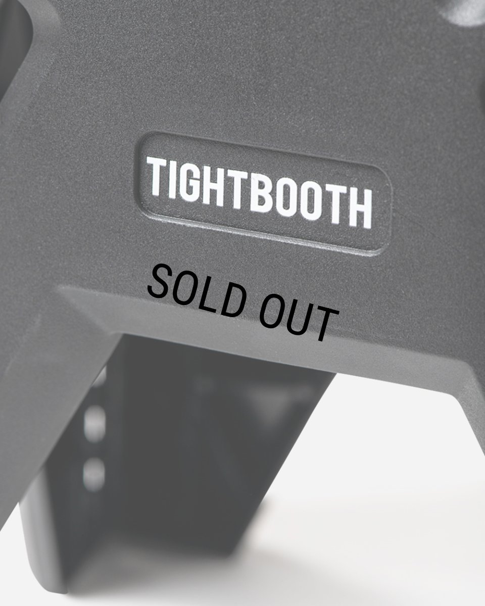 画像9: 【30%OFF】TIGHTBOOTH/LABEL LOGO FOLDING STOOL（Black）［フォールディングスツール-24夏］ (9)