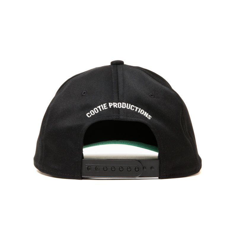 画像2: COOTIE PRODUCTIONS/T/C Twill 5 Panel Cap（Black）［T/Cツイル5パネルキャップ-24秋冬］