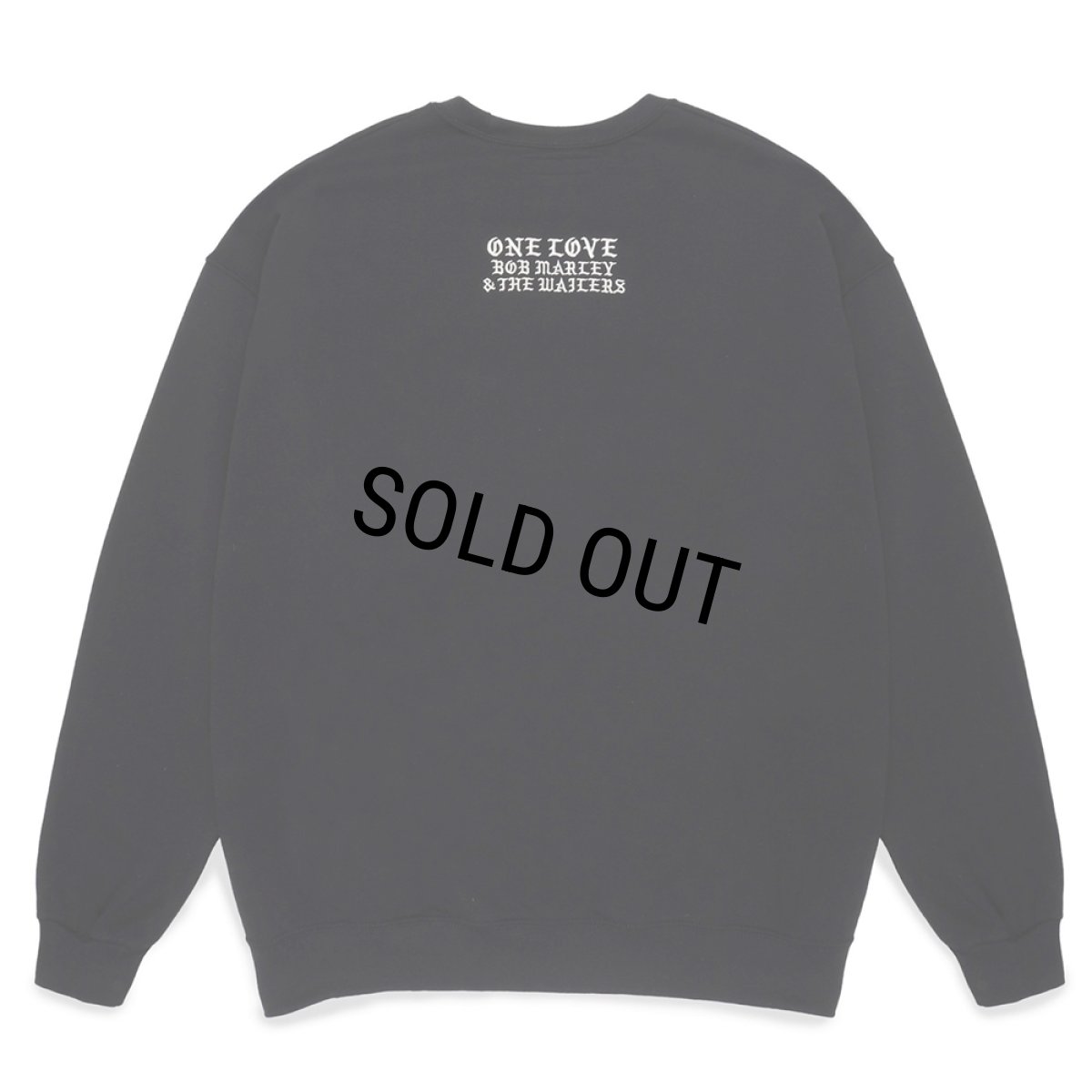 画像2: WACKO MARIA/BOB MARLEY / SWEAT SHIRT（BLACK）［クルースウェット-24秋冬］ (2)