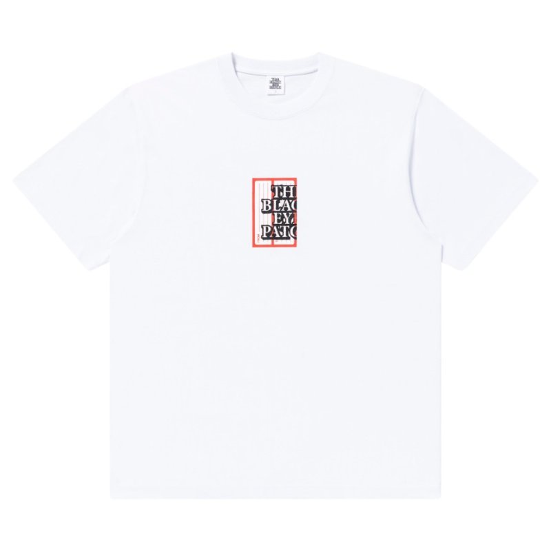 画像1: BlackEyePatch/ADDRESS LABEL TEE（WHITE）