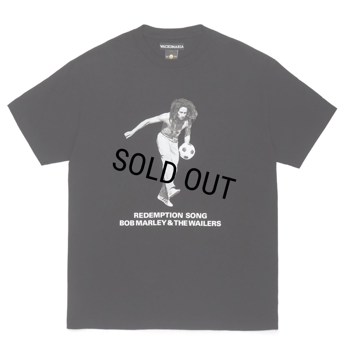 画像1: WACKO MARIA/BOB MARLEY / T-SHIRT（BLACK）［プリントT-24秋冬］ (1)