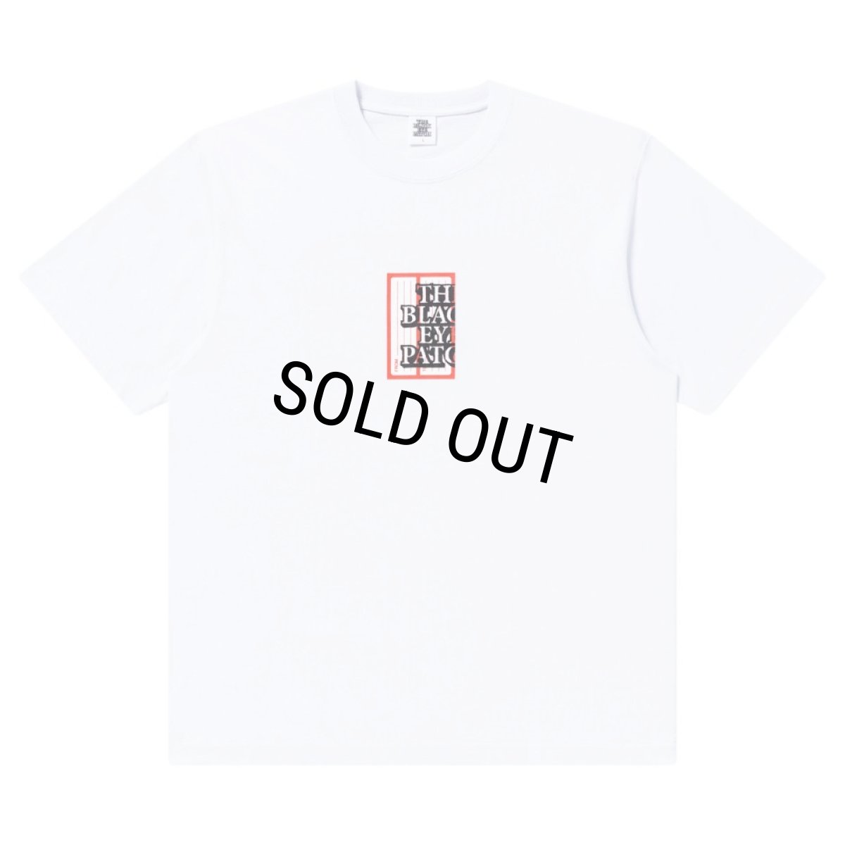 画像1: BlackEyePatch/ADDRESS LABEL TEE（WHITE） (1)