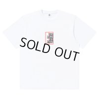 BlackEyePatch/ADDRESS LABEL TEE（WHITE）
