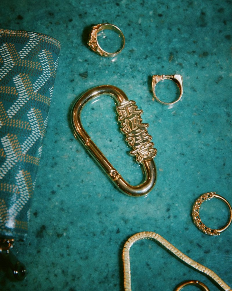 画像3: BlackEyePatch/HANDLE WITH CARE CARE CARABINER（GOLD）