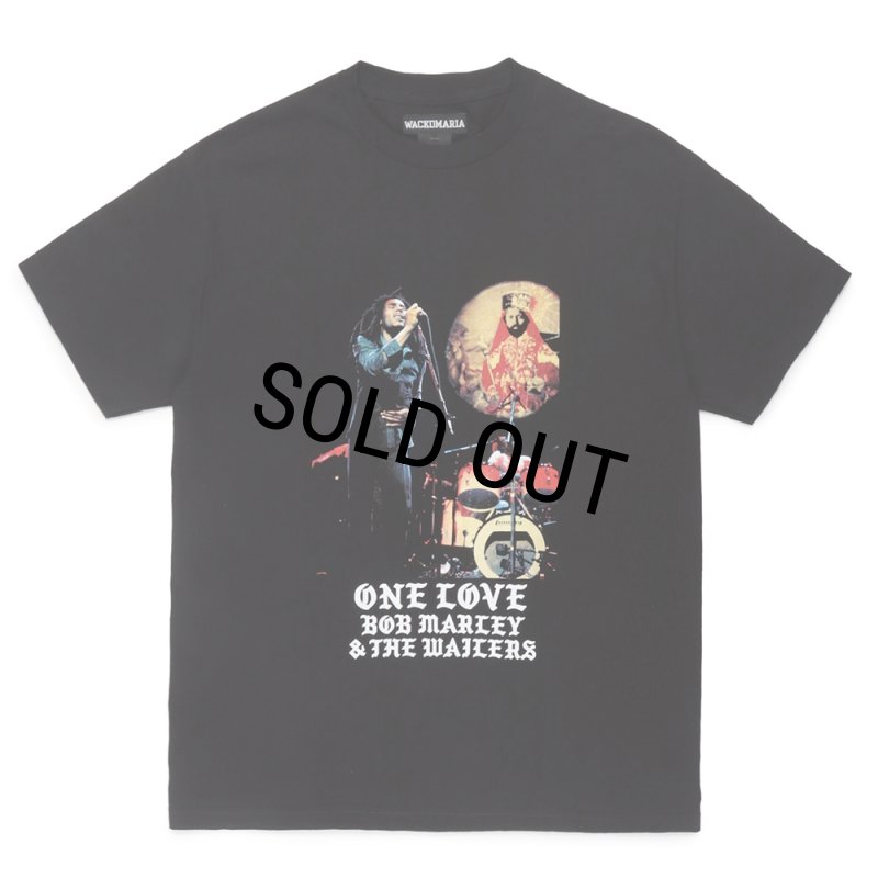 WACKO MARIA/BOB MARLEY / T-SHIRT（BLACK）［プリントT-24秋冬