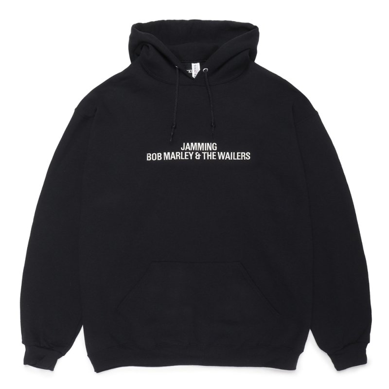 画像1: WACKO MARIA/BOB MARLEY / HOODED SWEAT SHIRT（BLACK）［プルオーバーパーカー-24秋冬］