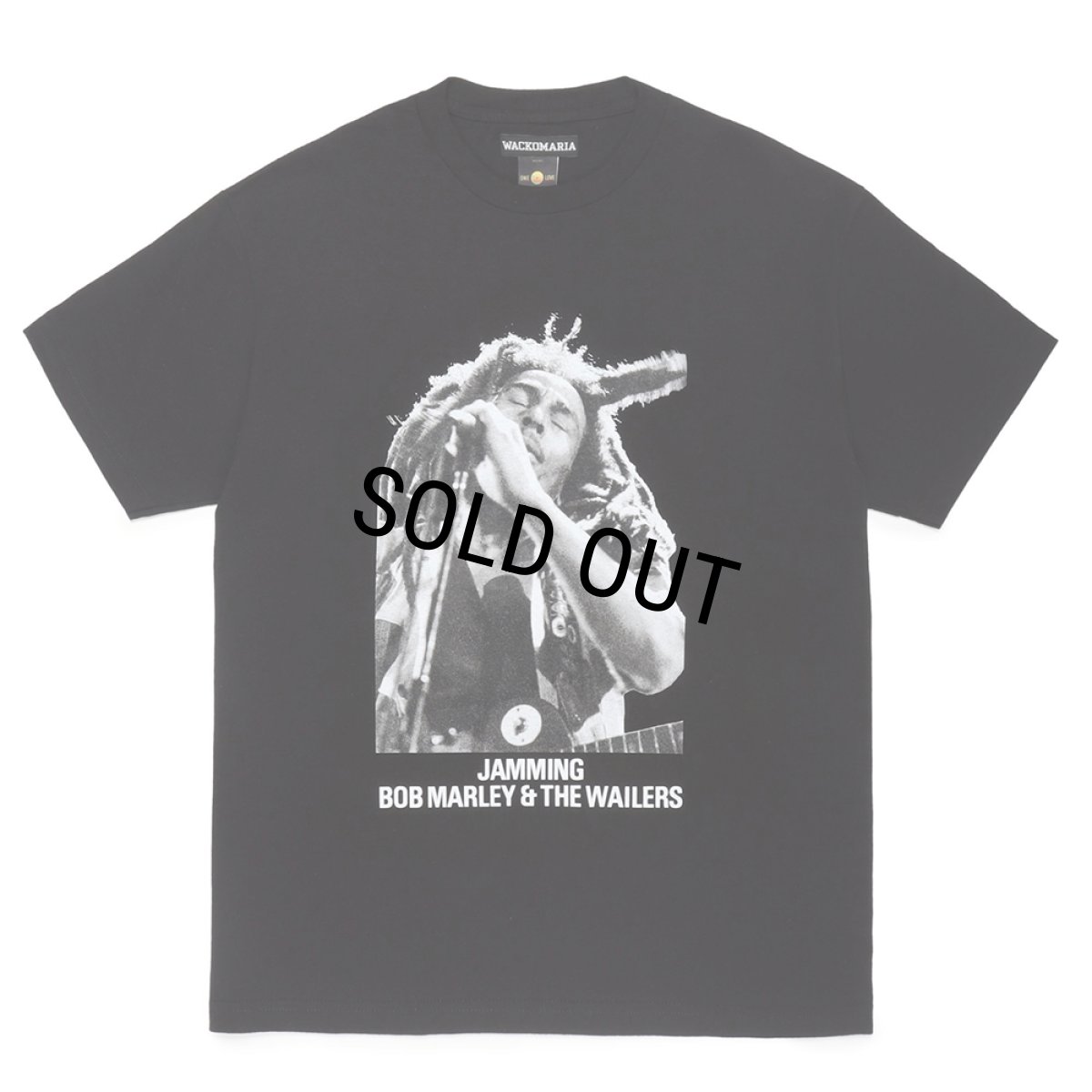 画像1: WACKO MARIA/BOB MARLEY / T-SHIRT（BLACK）［プリントT-24秋冬］ (1)