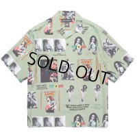 WACKO MARIA/BOB MARLEY / HAWAIIAN SHIRT（GREEN）［ハワイアンシャツ-24秋冬］