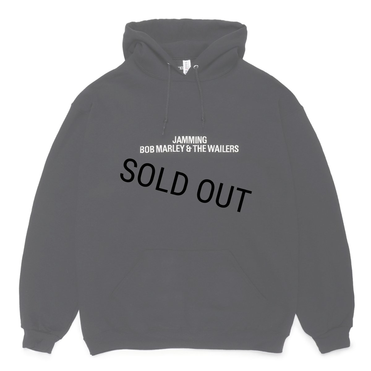 画像2: WACKO MARIA/BOB MARLEY / HOODED SWEAT SHIRT（BLACK）［プルオーバーパーカー-24秋冬］ (2)