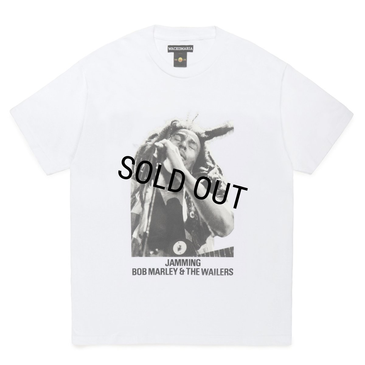 画像1: WACKO MARIA/BOB MARLEY / T-SHIRT（WHITE）［プリントT-24秋冬］ (1)